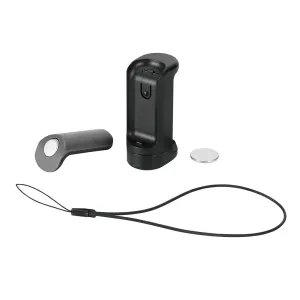 Just Mobile Shutter Grip Kamera-Auslösegriff-Set mit Fernauslöser, Batterie und Handschlaufe
