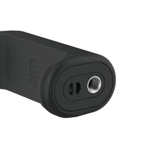 Just Mobile Shutter Grip Smartphone-Kameragriff mit Stativgewinde und abgerundetem, rutschfestem Gehäuse, schwarz