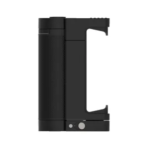 Just Mobile Shutter Grip 2 schwarzer Smartphone-Kameragriff mit strukturiertem Griff und Smartphone-Halterung