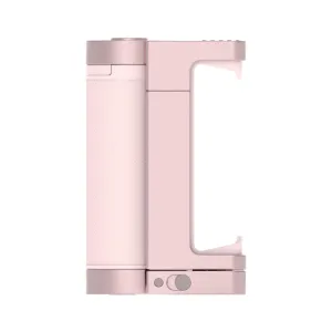 Just Mobile Shutter Grip 2 pinkfarbener Smartphone-Kameragriff mit strukturiertem Handgriff und Auslöser