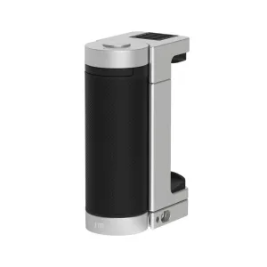 Just Mobile Shutter Grip 2 Smartphone-Kameragriff mit Bluetooth-Auslöser, schwarz und silber