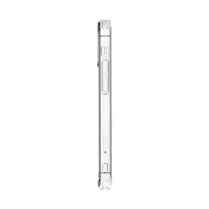 Just Mobile TENC Air klart iPhone 14-deksel, slankt transparent støtsikkert deksel med knappedeksler