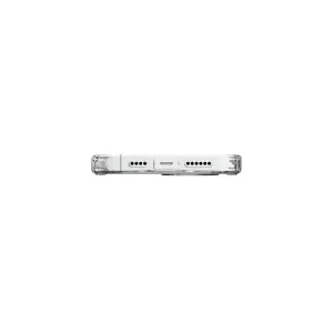 Just Mobile TENC Air transparente Hülle für iPhone 15 Plus, Unterkante mit Lautsprecheraussparungen und USB-C-Anschluss