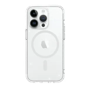 Just Mobile TENC MagSafe case for iPhone 14 Pro, clear back with MagSafe ring and raised camera cutout