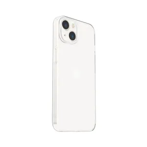 Just Mobile TENC Slim Fit transparent iPhone 14-skal med upphöjd kameraöppning och knappskydd