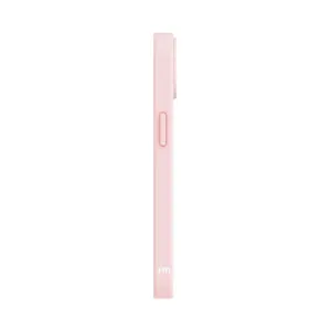 Just Mobile TENC Silicone Case für das iPhone 14 in Rosa, schlanke MagSafe-kompatible Schutzhülle