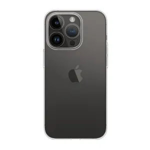 Coque transparente Just Mobile TENC Slim pour iPhone 14 Pro Max, avec protection surélevée pour l’appareil photo et compatibilité MagSafe