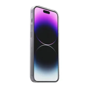 Just Mobile TENC Slim Fit-skal för iPhone 14 Pro Max, tunn transparent design med knappskydd och precisa utskärningar