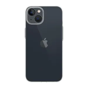 Just Mobile TENC Slim -läpinäkyvä suojakuori iPhone 14 Plus -puhelimelle korotetulla kameransuojauksella ja MagSafe-yhteensopivuudella