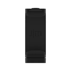 Just Mobile Shutter Grip 2 schwarzer Smartphone-Kameragriff mit geprägtem jm-Logo und abgerundetem, ergonomischem Gehäuse
