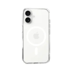 JustMobile TENC Air transparente Schutzhülle für das iPhone 16 mit erhöhtem Kameraschutz