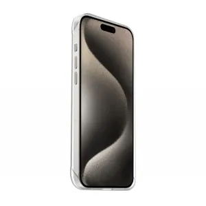 JustMobile TENC Slim Fit transparente Hülle für das iPhone 15 Pro Max mit schlankem Schutzdesign