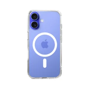 Coque de protection transparente Just Mobile TENC Air pour iPhone 16 Plus, avec coins surélevés et protection de l’appareil photo