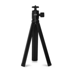 Sturdy Just Mobile ShutterGrip Tripod with adjustable angles and anodized aluminum body for versatile photography.